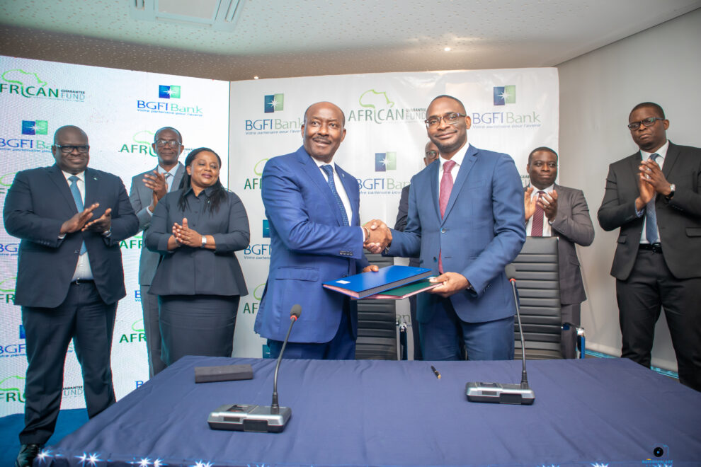 Le Groupe BGFIBank signe un partenariat avec le Groupe AFRICAN GUARANTEE FUND afin de soutenir le Financement des PME