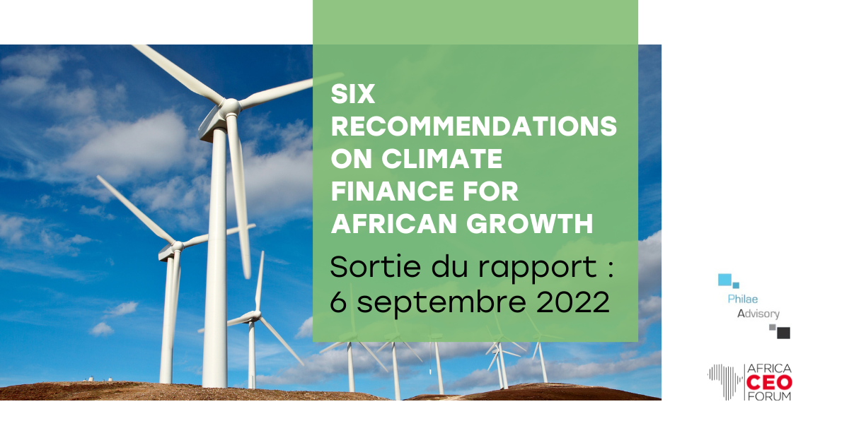 Finance climat : comment sonner le glas de la pauvreté énergétique en Afrique ?