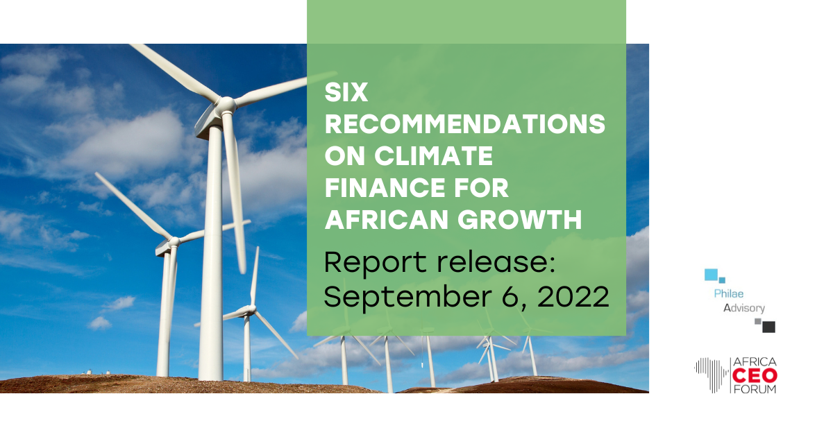 Climate finance: How to end energy poverty in Africa? 